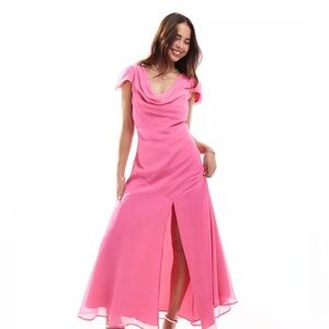 Hot Pink ASOS dress, size US 10